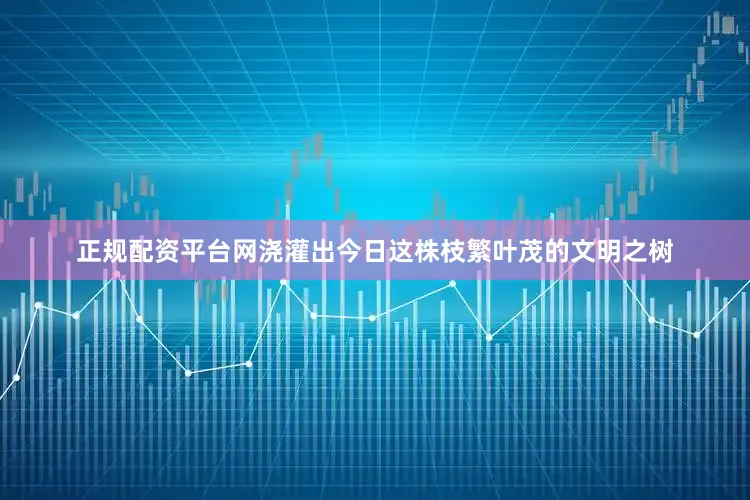 正规配资平台网浇灌出今日这株枝繁叶茂的文明之树